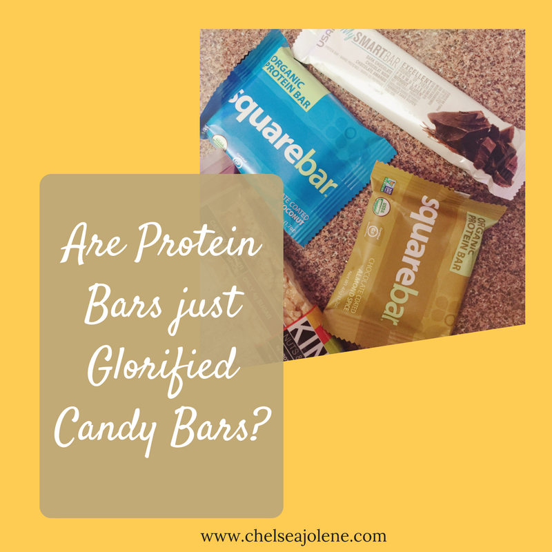 protein bars just candy bars